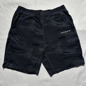 Alphalete Charcoal Patterned Shorts